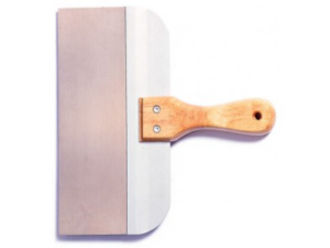 Σπάτουλα PRO Inox Στοκαρίσματος με Ξύλινη Λαβή