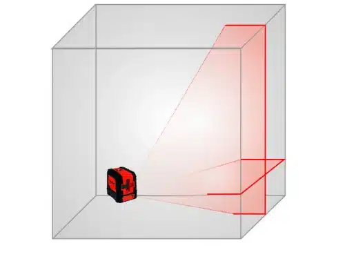 Laser Smart 1.1 - Αυτορυθμιζόμενο laser σταυρού 2 σημείων IP 54 - Image 2